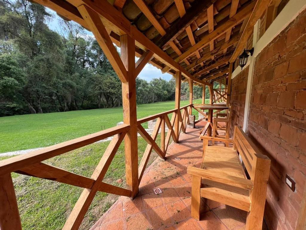 فندق Rancho Campestre Virgen Del Rio Zacatlán المظهر الخارجي الصورة